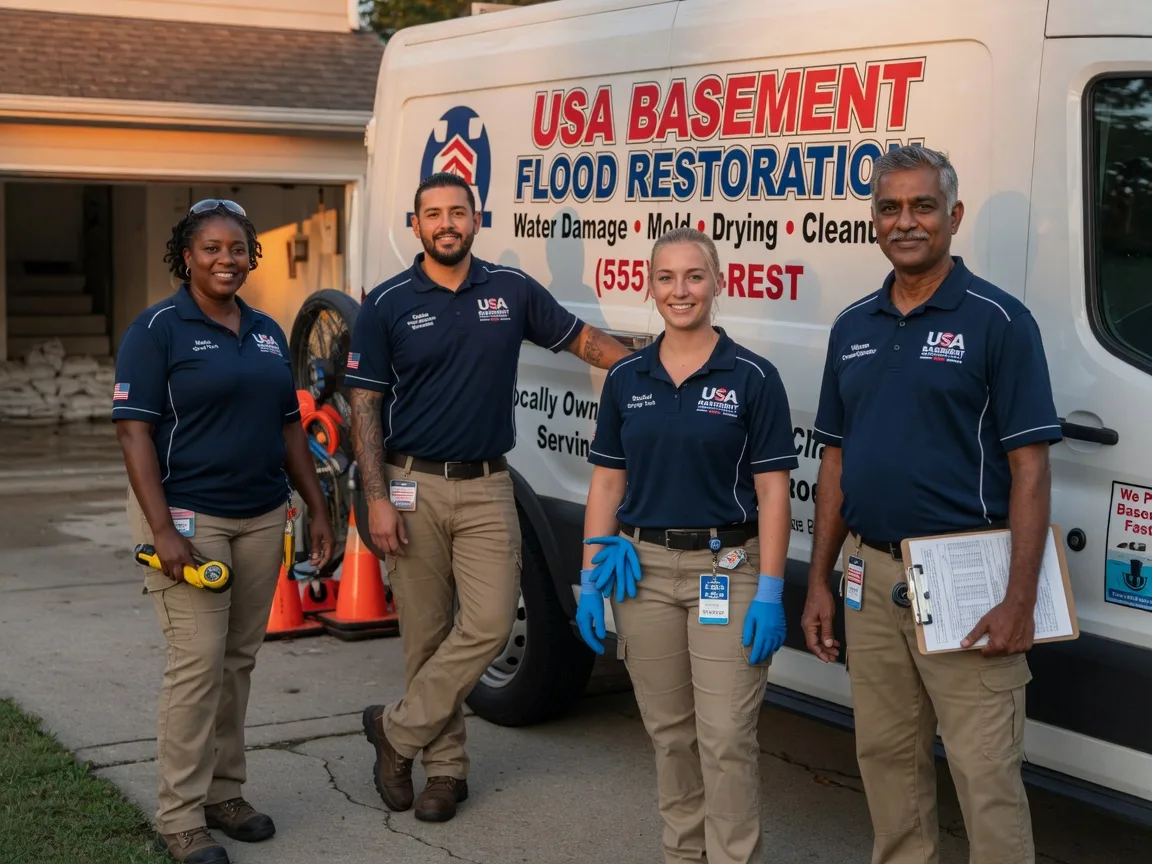 Basement Flood Cleanup company in Stone Lake, WI